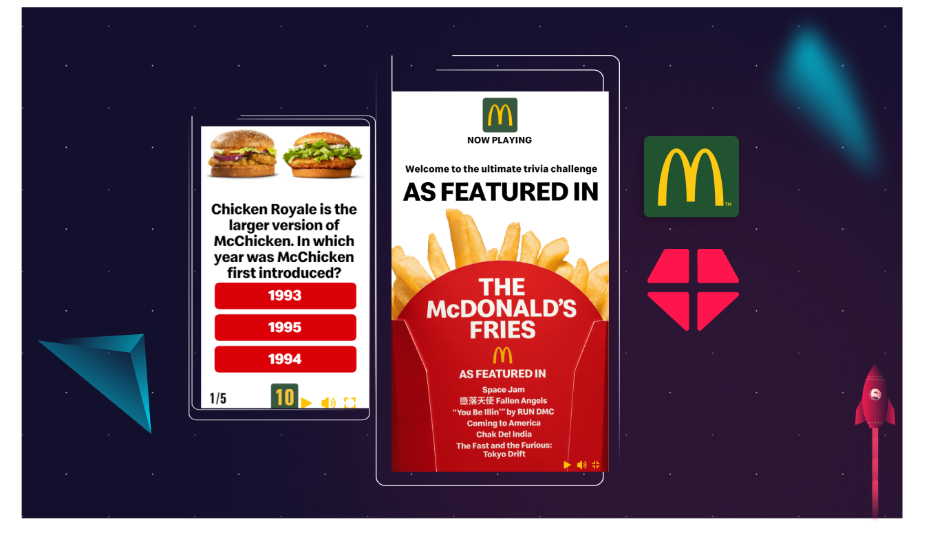 “As Featured In” – A Global McDonald’s Campaign with Blings