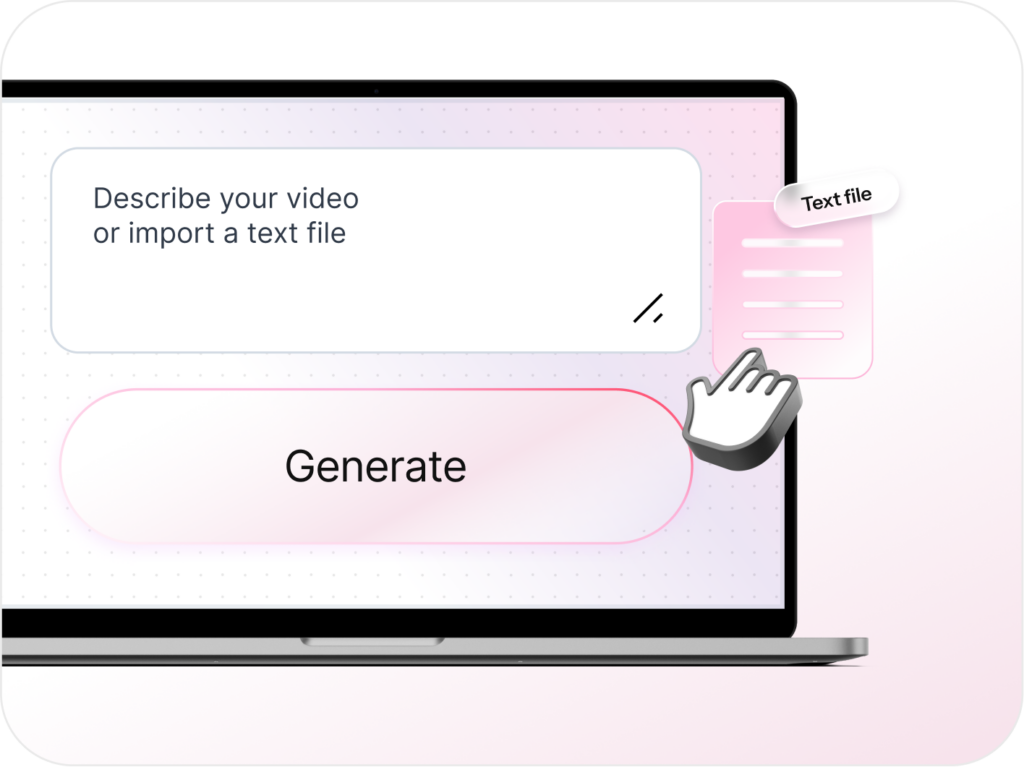 Blings 57 Text to video mockup