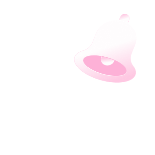 Pink notification bell icon with a percent symbol, representing loyalty offers.