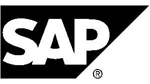 SAP logo in black.